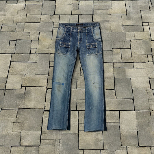 SS06 Undercover “T” Hybrid Denim