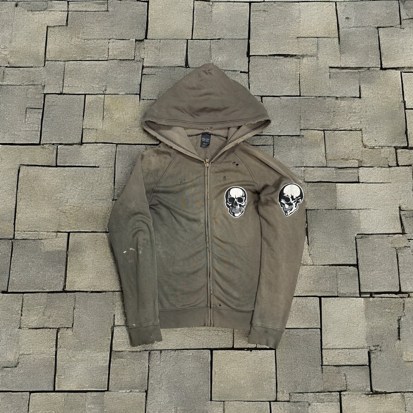 SS04 Number Nine Double Skull Zip