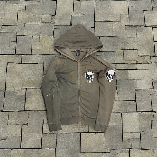 SS04 Number Nine Double Skull Zip