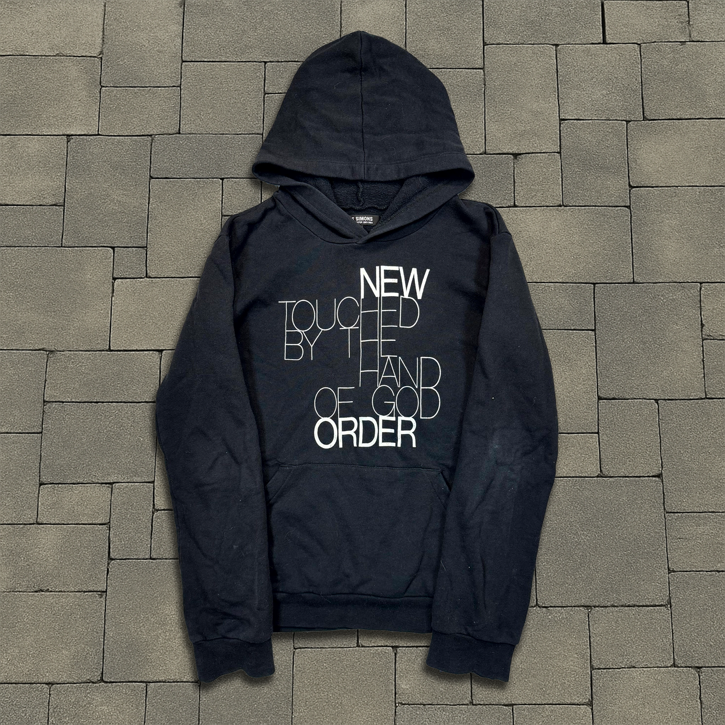 AW03 Raf Simons New Order Hoodie