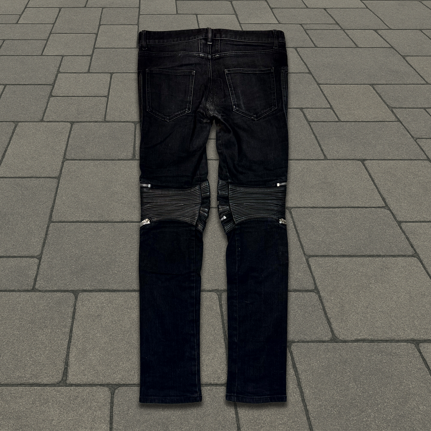FW14 Saint Laurent Paris D04 Biker Denim