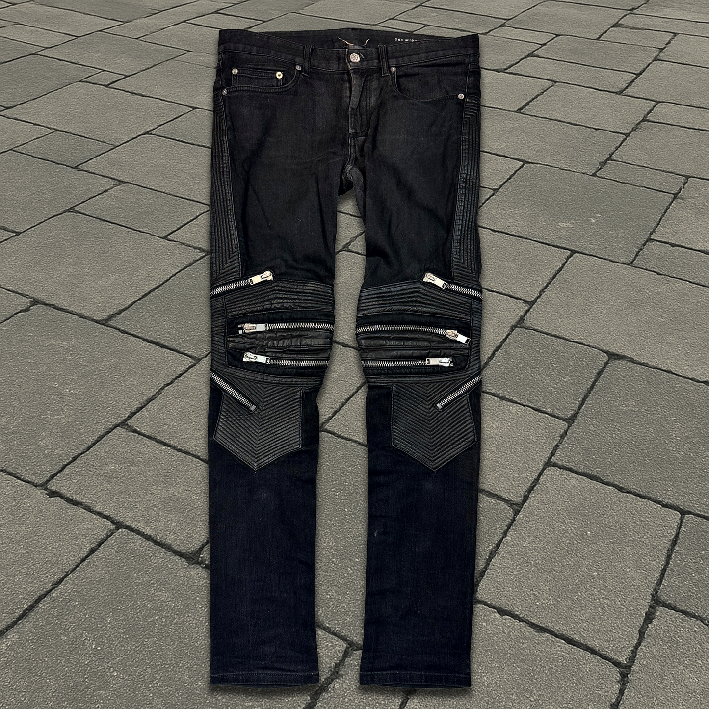 FW14 Saint Laurent Paris D04 Biker Denim