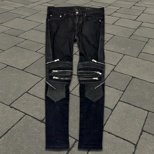 FW14 Saint Laurent Paris D04 Biker Denim