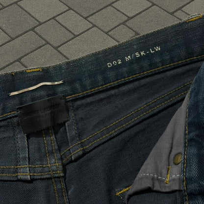 AW13 Saint Laurent Paris Oil Spill D02 Denim