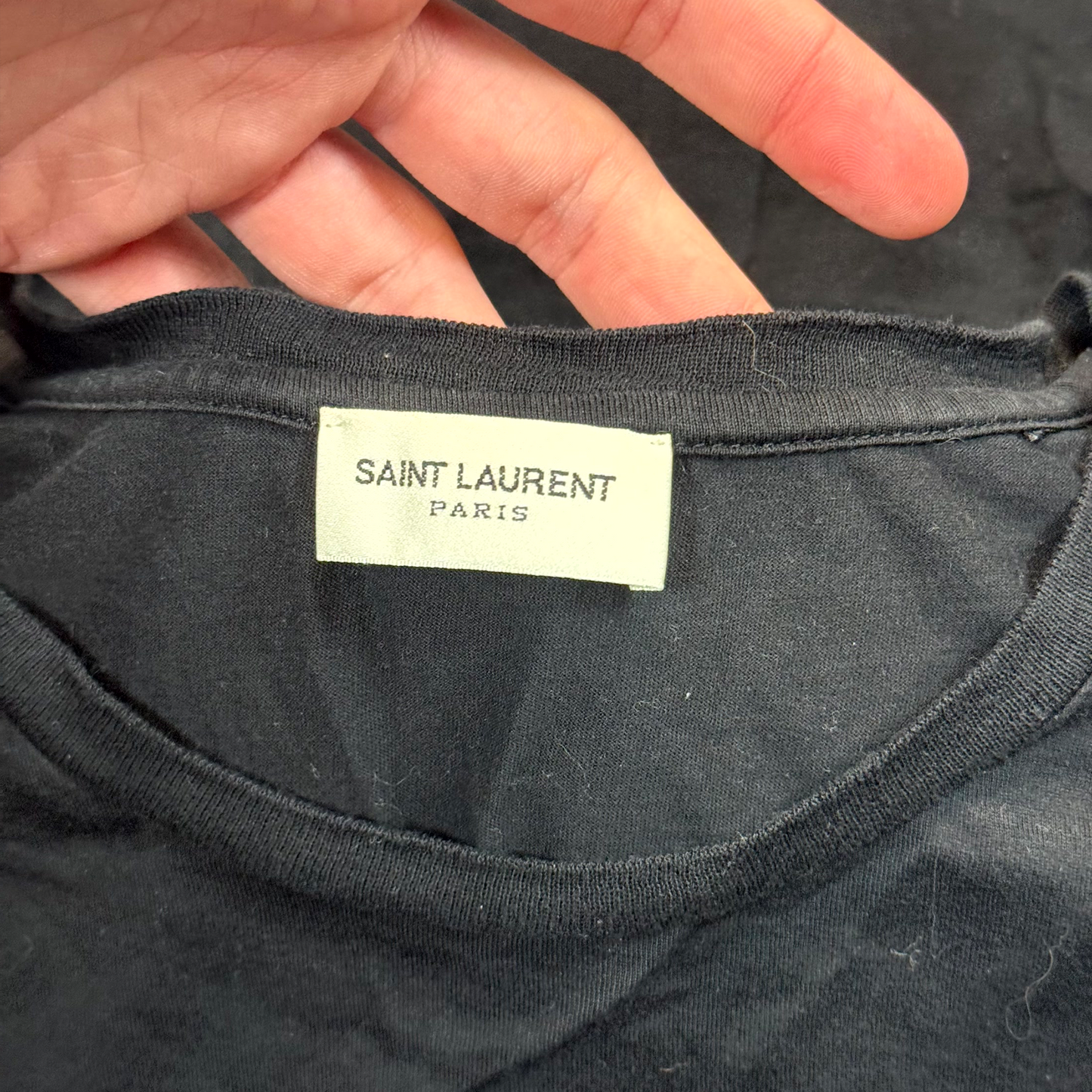 SS14 Saint Laurent Paris Blood Luster Tee