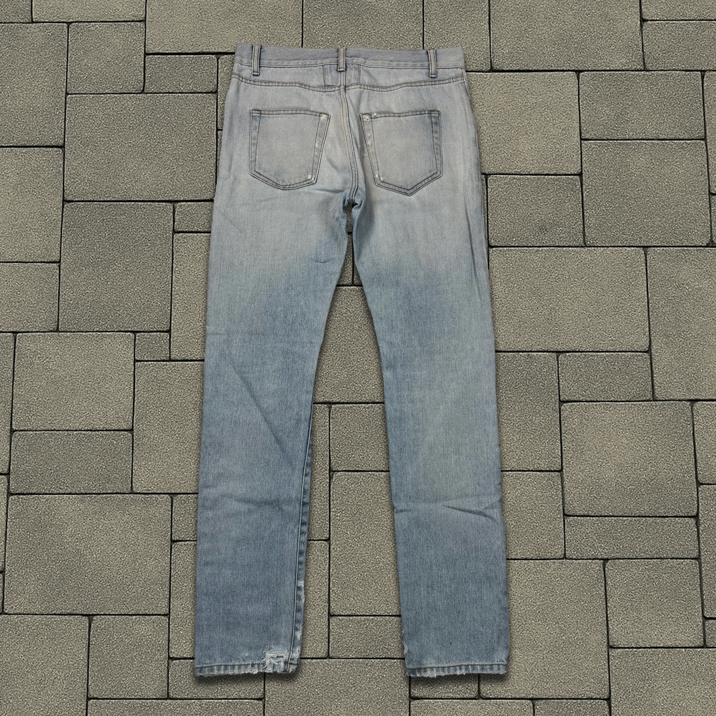 SS16 Saint Laurent Paris Light Blue Sample Denim