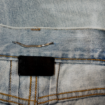 SS16 Saint Laurent Paris Light Blue Sample Denim