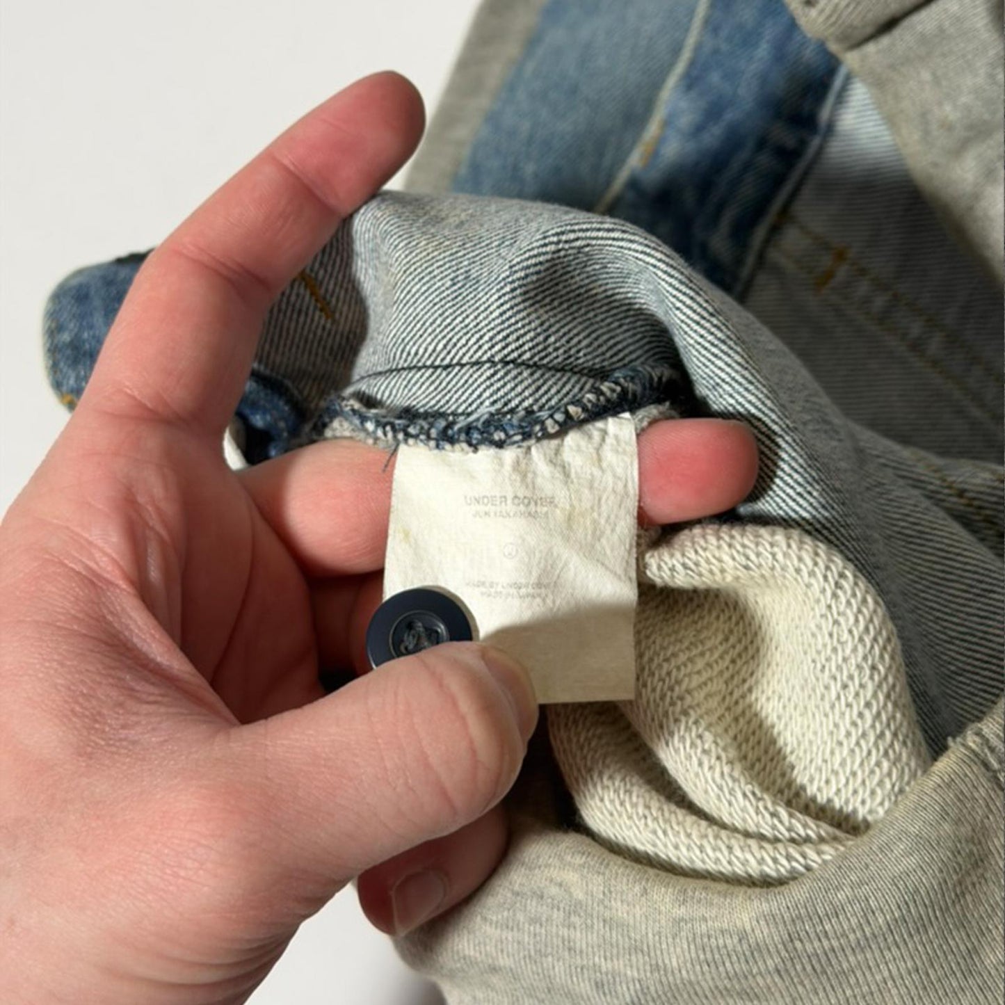 AW03 Undercover Paperdoll Hybrid Denim