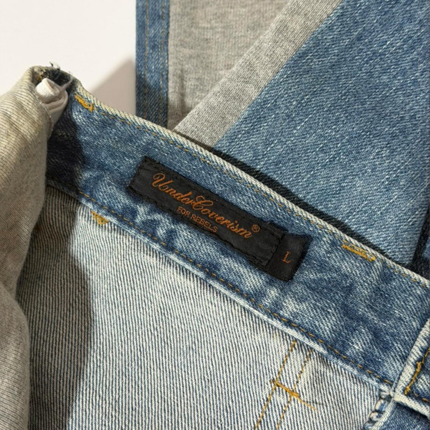 AW03 Undercover Paperdoll Hybrid Denim