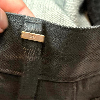 SS04 Dior Homme Waxed Strip Denim