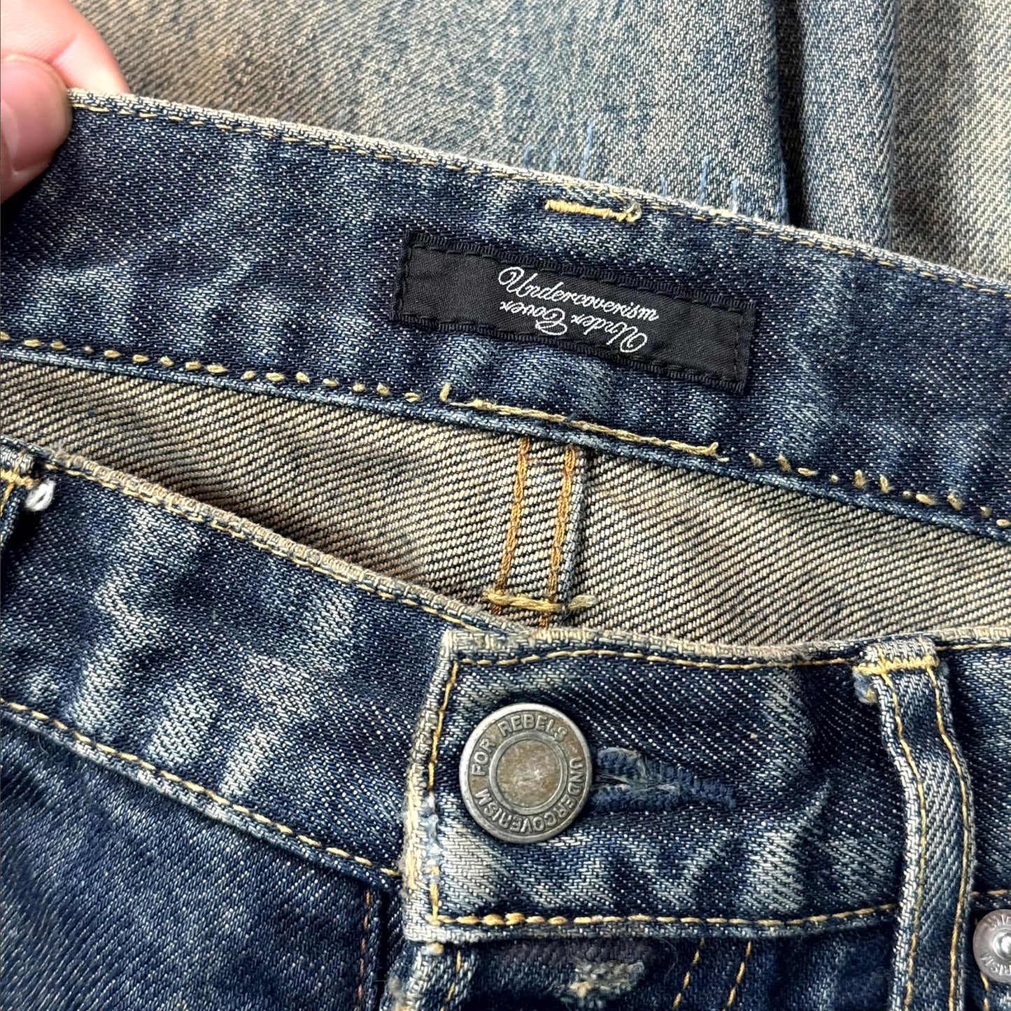 SS10 Undercover Blue Yarn 68 Denim