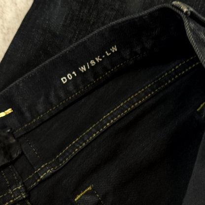 FW13 Saint Laurent Paris Oil Crash D01 Denim