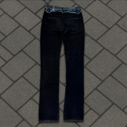 AW06 Dior Homme Cummerbund Denim