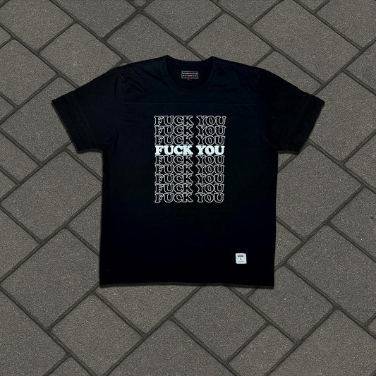 FW17 Supreme Hysteric Glamour Fuck You Football Tee
