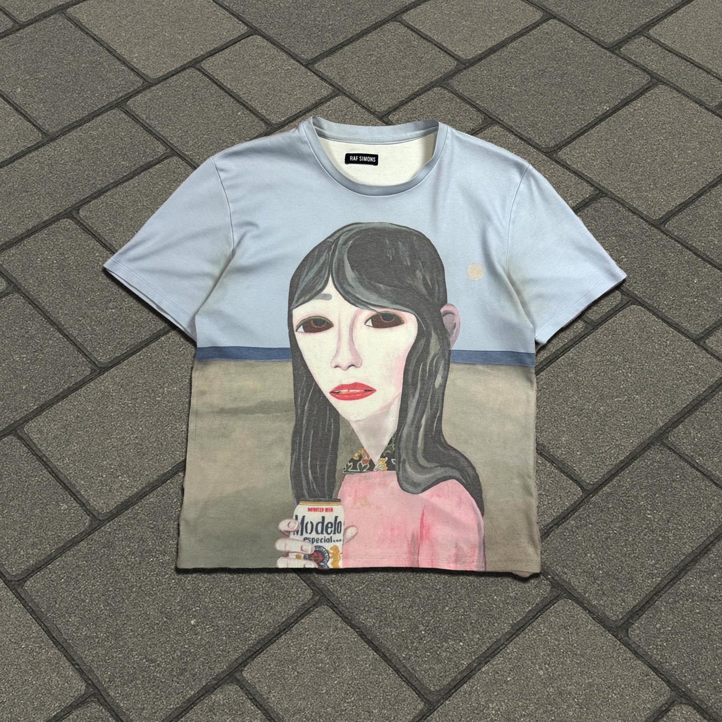 SS13 Raf Simons Brian Calvin 'Alta California' Modelo Tee