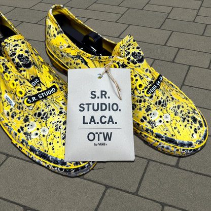 Sterling Ruby Vans Marbled Yellow Authentic 44’s
