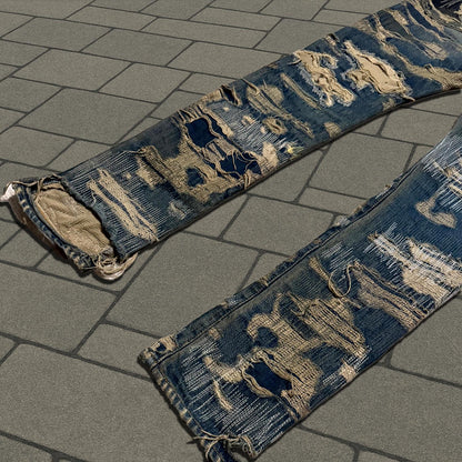 AW05 Undercover 'Arts & Crafts' Blue 85 Denim