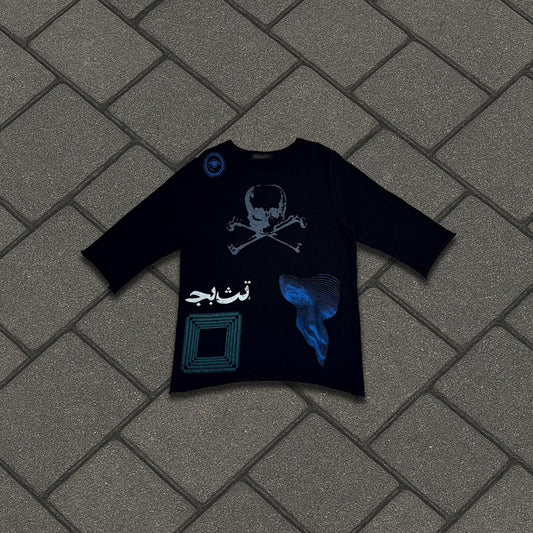 AW03 Undercover Logo Knit Half Sleeve