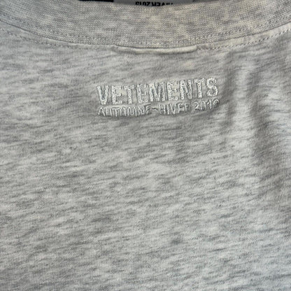 AW19 Vetements ‘Hi I Dont Care’ Tee