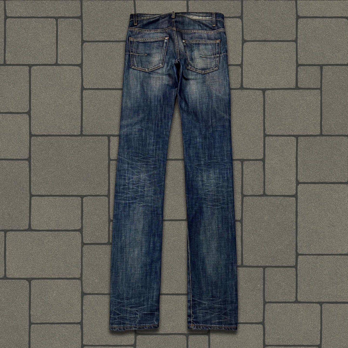 Dior Homme Blue Wash Skinny Denim