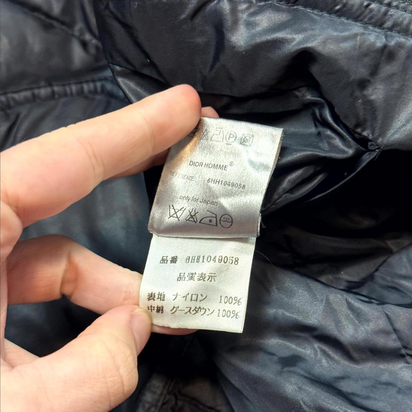 AW06 Dior Homme Bat Puffer