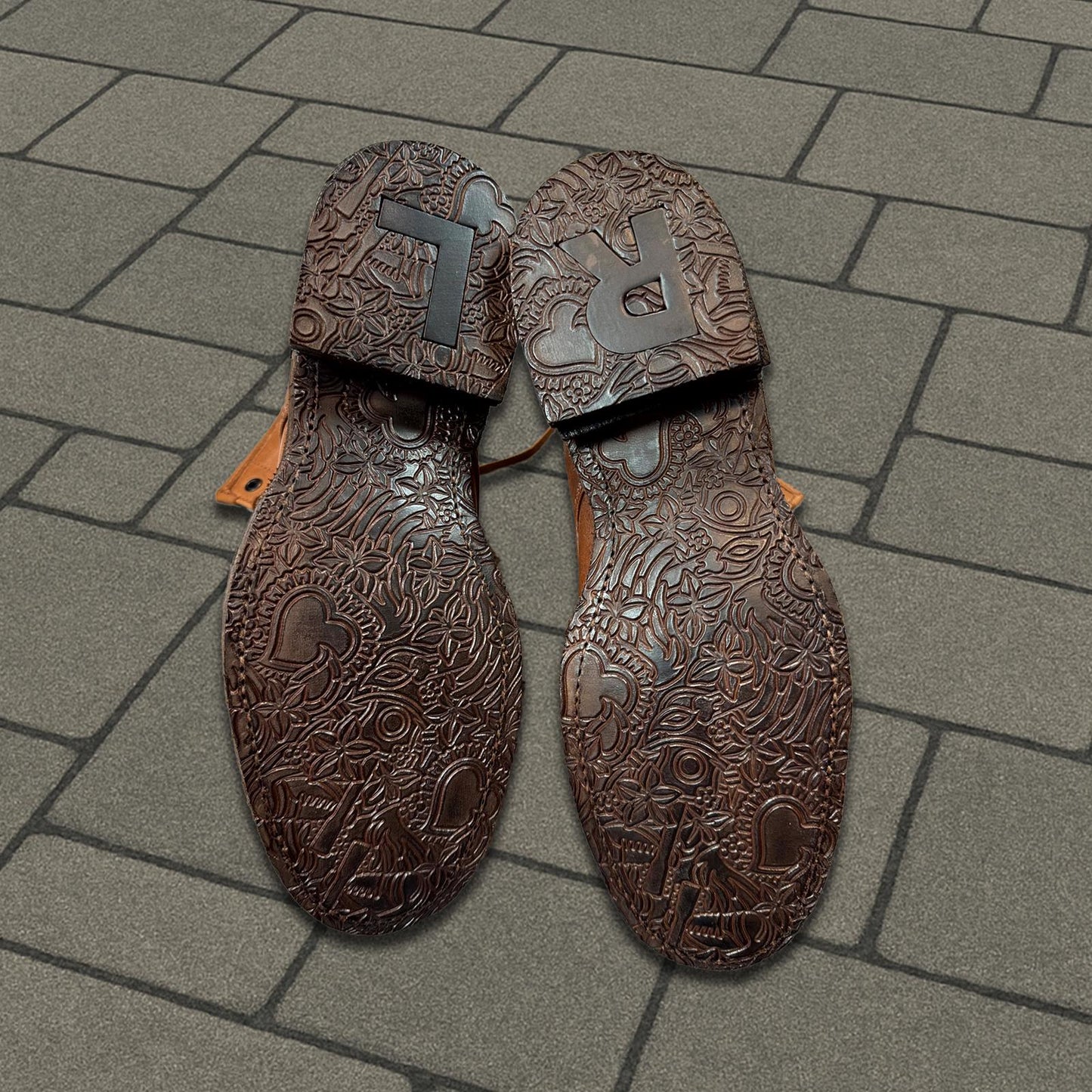 SS03 Number Nine Crying Heart Boots