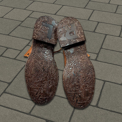 SS03 Number Nine Crying Heart Boots