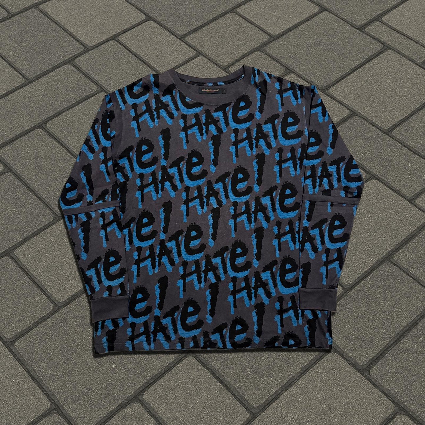 AW03 Undercover 'Paperdoll' Blue I Hate Longsleeve