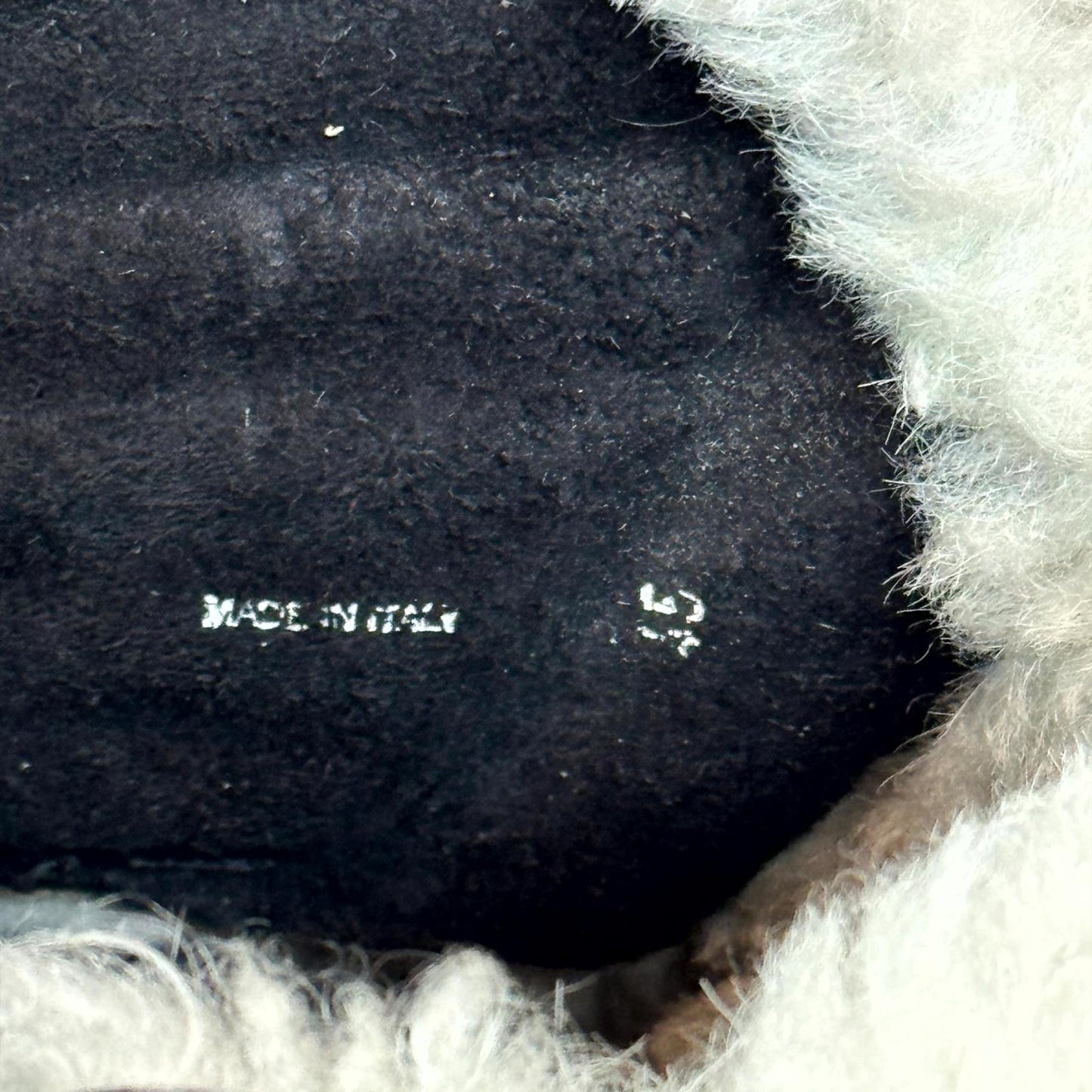 FW11 Rick Owens 'Limo' Shearling Mohawk Boots