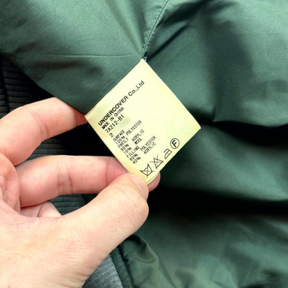 AW07 Undercover Dark Green Utility Puffer Jacket