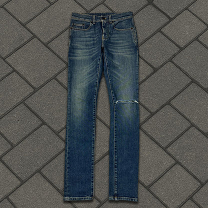 2019 Saint Laurent Paris Blue D02 Denim