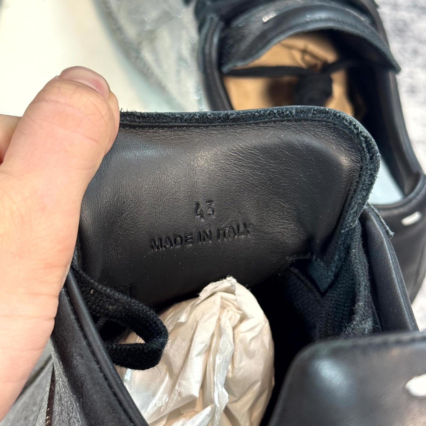 Maison Margiela Silver Painted GAT Sneaker