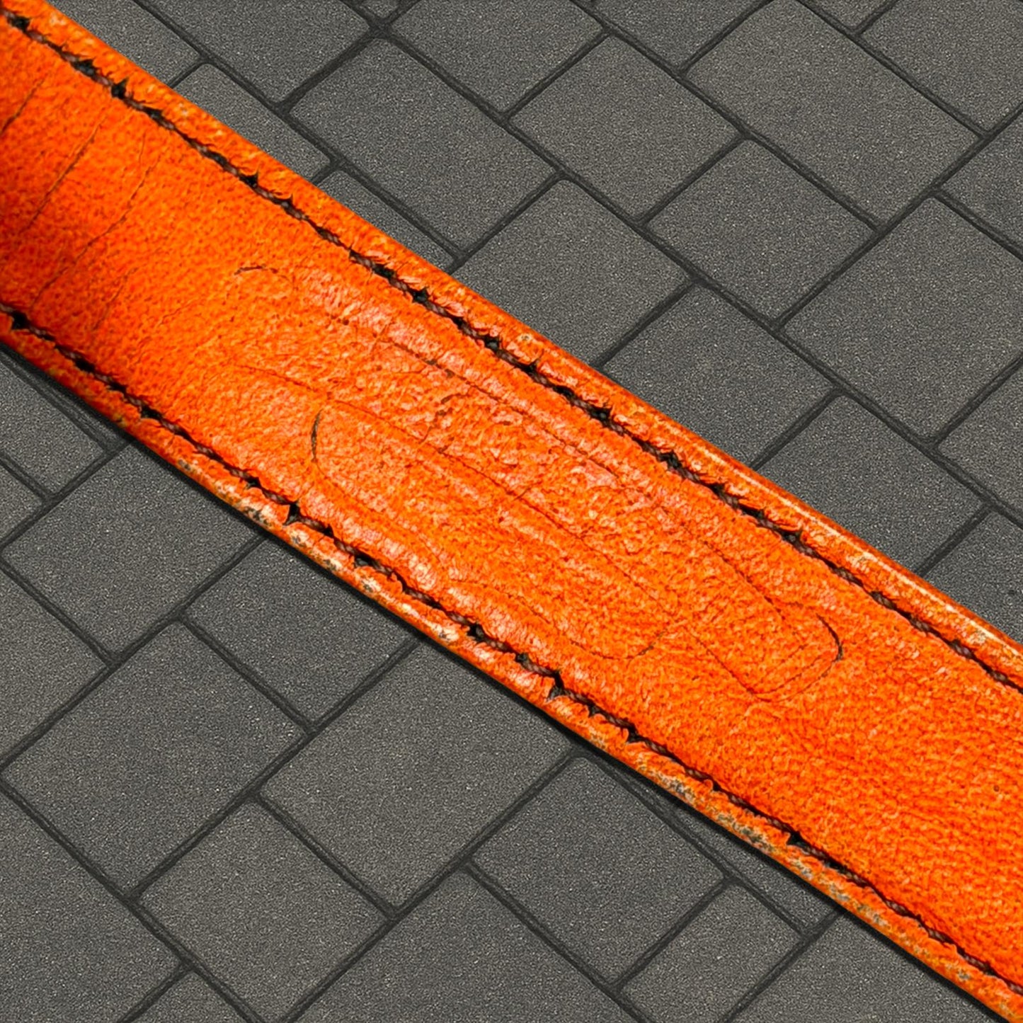 Chrome Hearts Orange Rhodium 3 Snap Bracelet