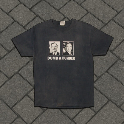 00’s George Bush Dumb & Dumber Tee