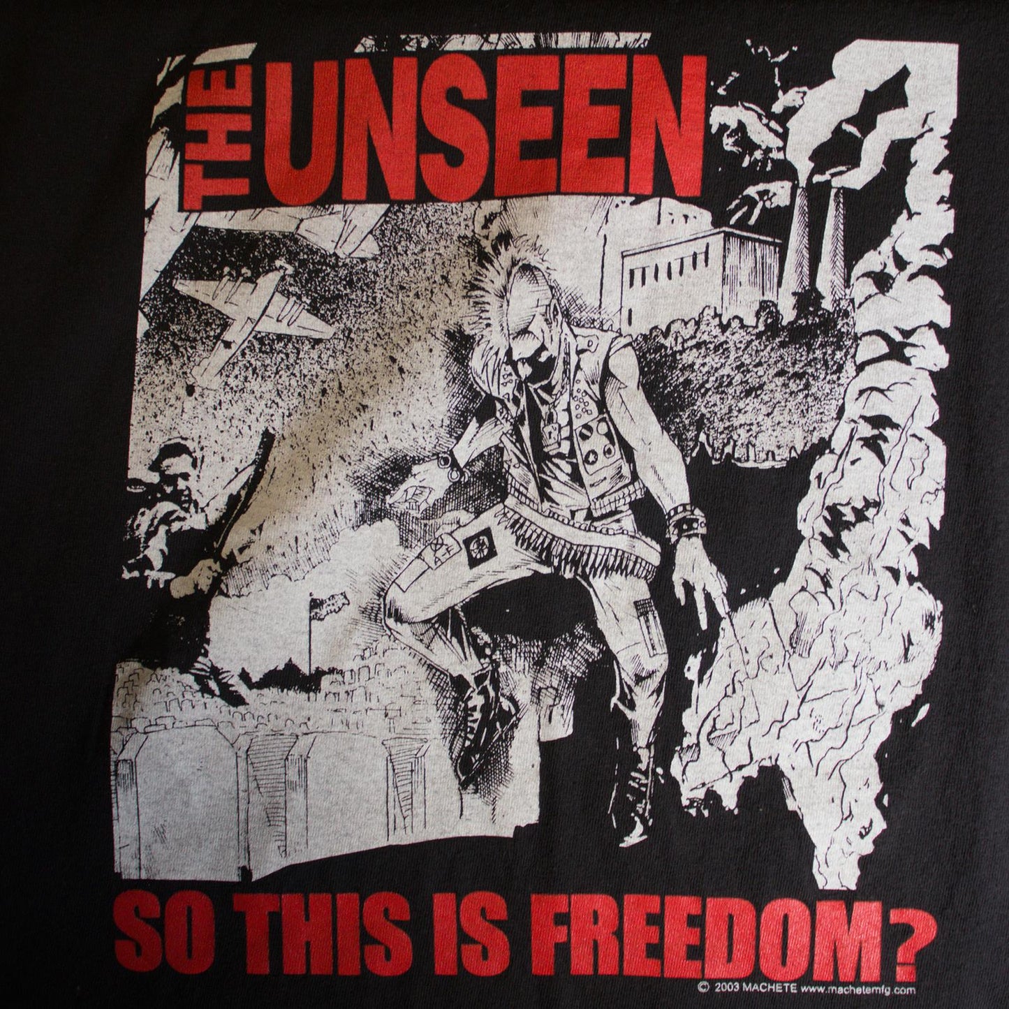 2003 The Unseen So This Is Freedom Tee
