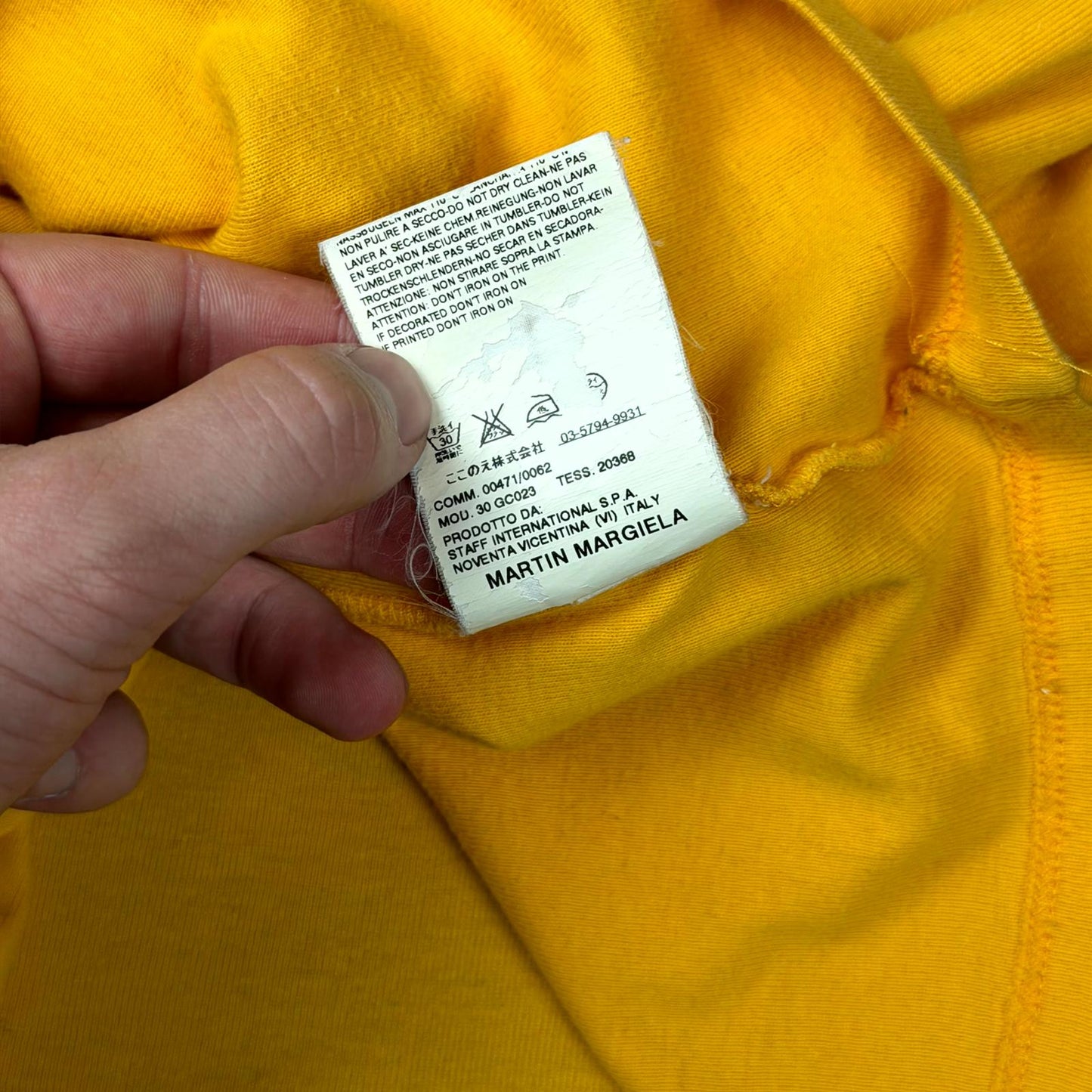 AW06 Maison Margiela Reversible ‘I Don’t Smoke’ Tee