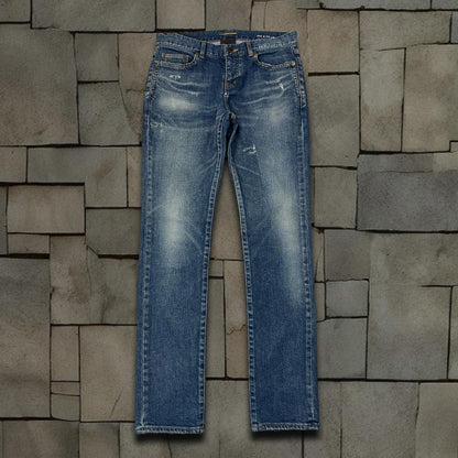 2019 Saint Laurent Paris Blue D26 Denim