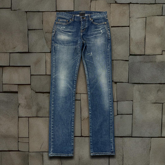 2019 Saint Laurent Paris Blue D26 Denim