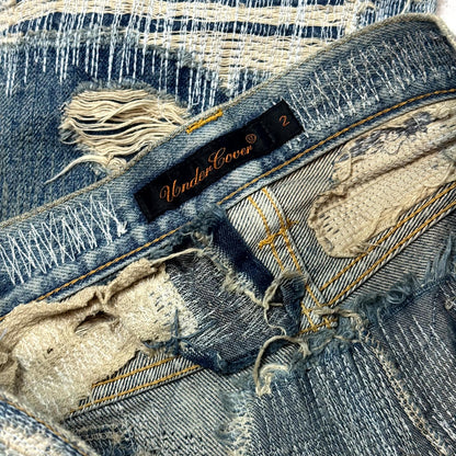 AW05 Undercover Blue 'Arts & Crafts' 85 Denim