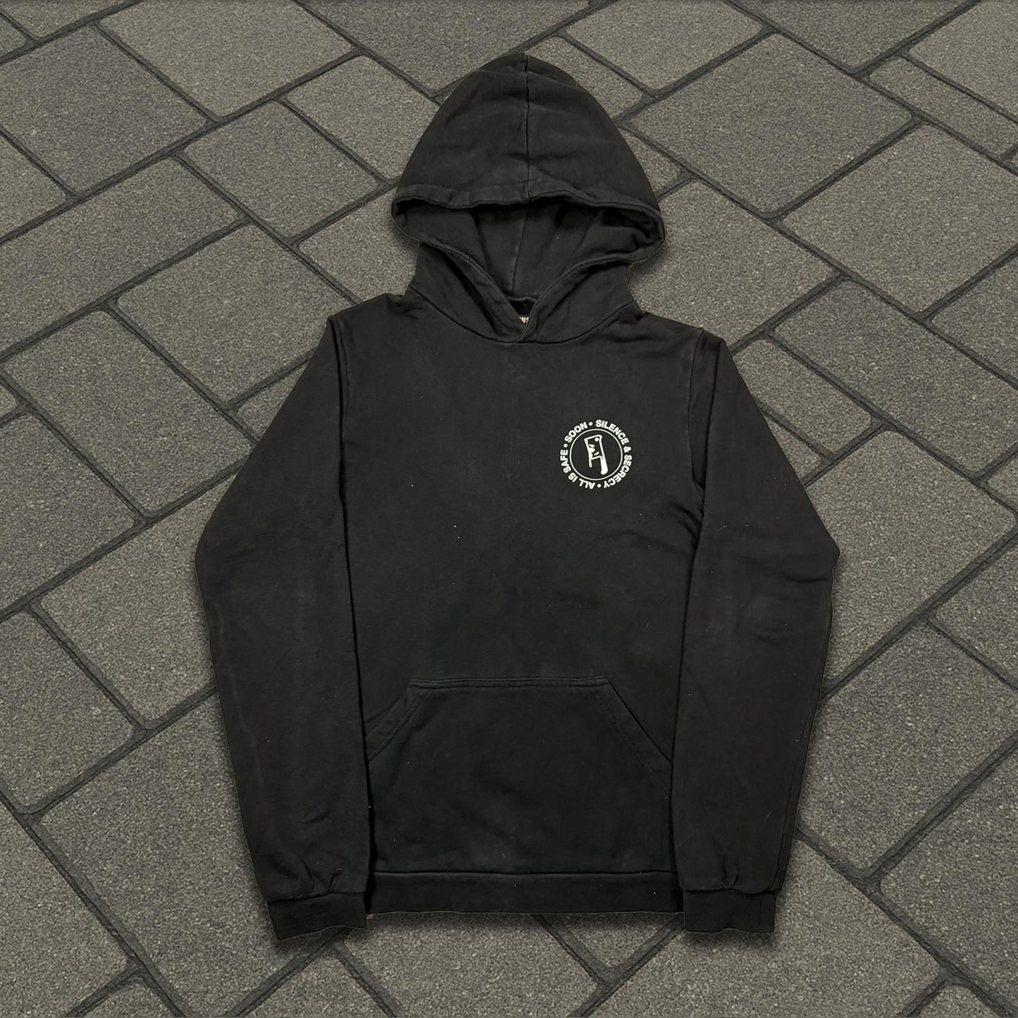 SS02 Raf Simons ‘SIlence & Secrecy’ Hoodie