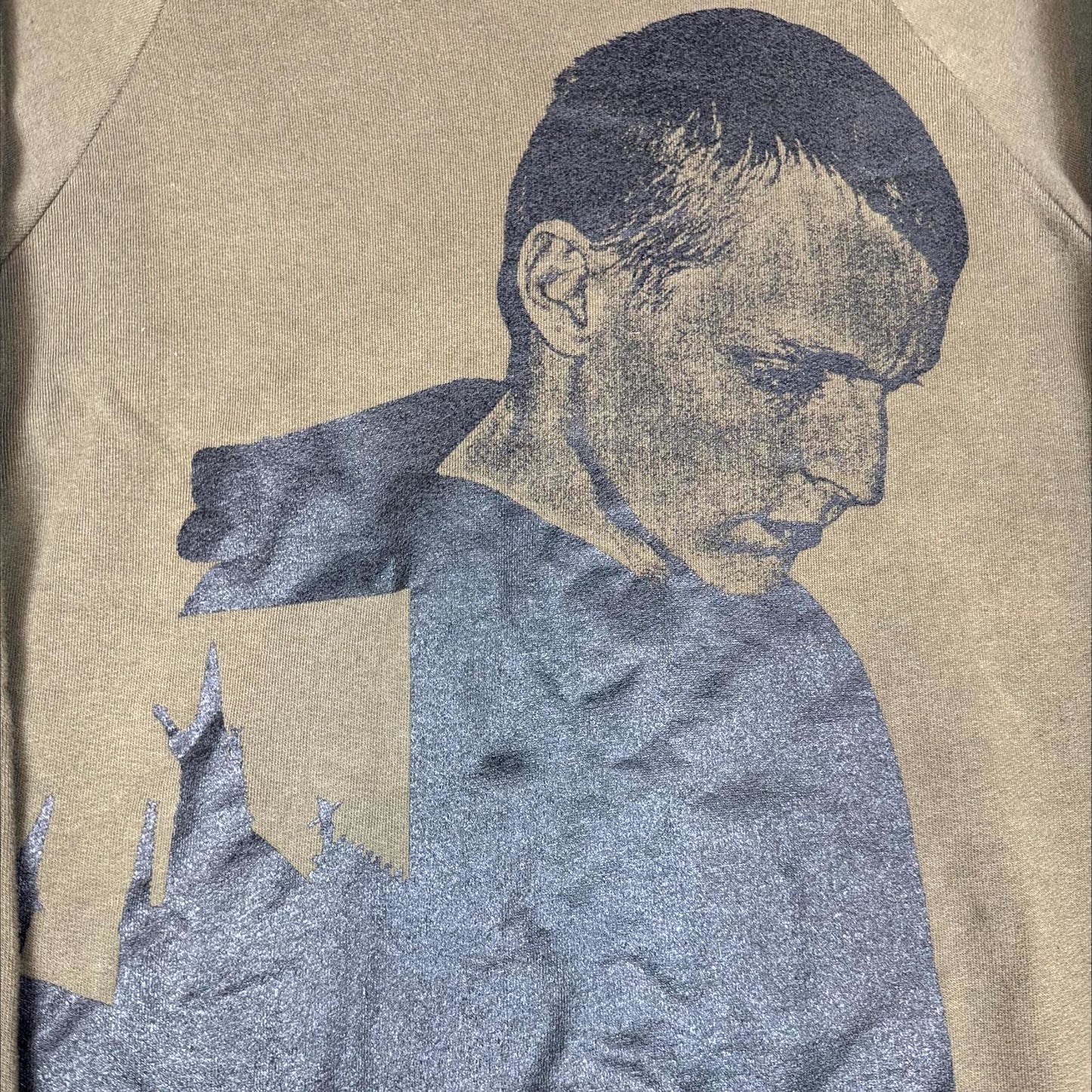 AW05 Raf Simons Brown Peter De Potter Crewneck