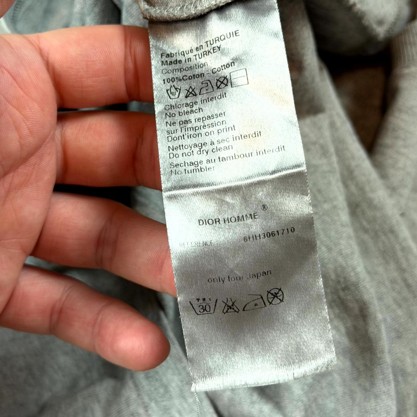 AW06 Dior Homme Forget Me Not Tee