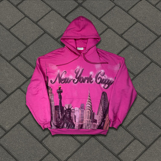 Balenciaga Airbrush New York City Hoodie
