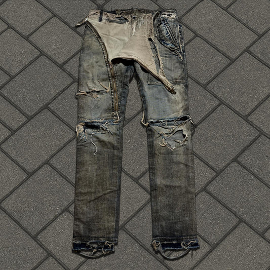 FW08 Rick Owens 'Dust' Double Layer Aircut