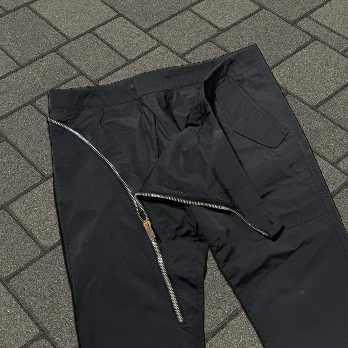 FW13 Rick Owens ‘Plinth’ Nylon Aircut Pants