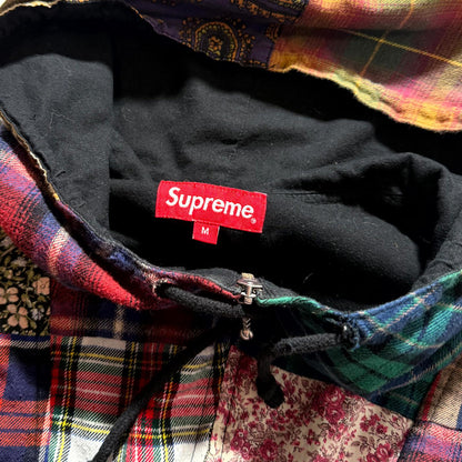 FW16 Supreme Patchwork Anorak Jacket