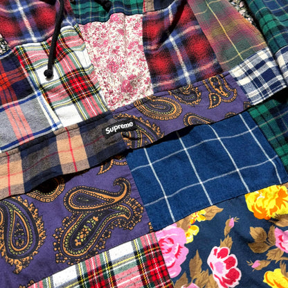 FW16 Supreme Patchwork Anorak Jacket