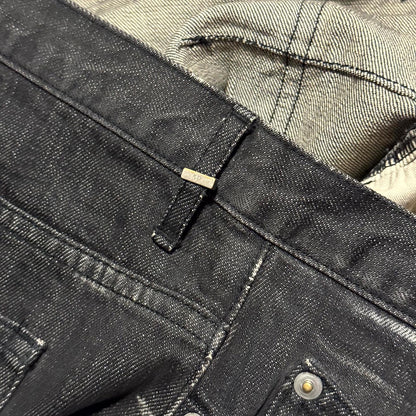 SS03 Dior Homme Black Clawmark Denim