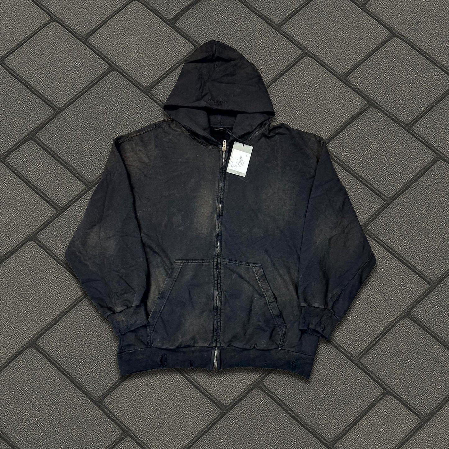 SS23 Balenciaga Mudshow Zip Up Hoodie