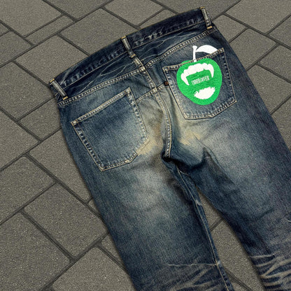 AW07 Undercover Apple Fang Denim